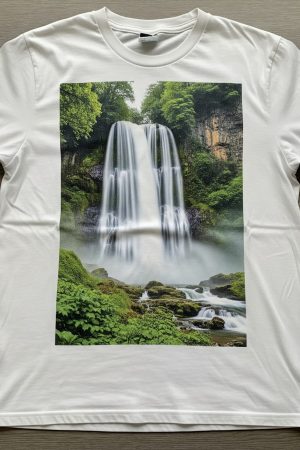White Tshirt Print