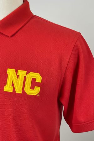 Red Tshirt Letters Print